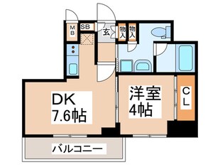 リンクハウスなんば大国の物件間取画像